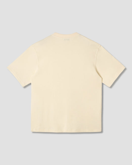 T-shirt gaufré (naturel)