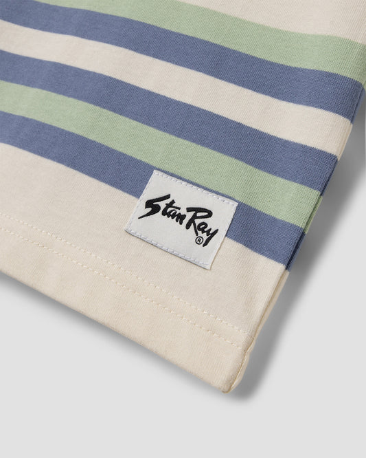 T-shirt à rayures (naturel)